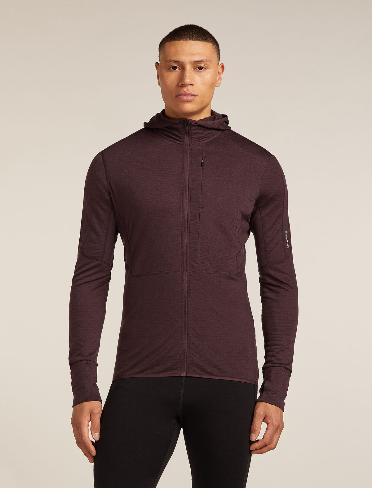 Men's 200 Descender Zip Hoodie Java - 1
