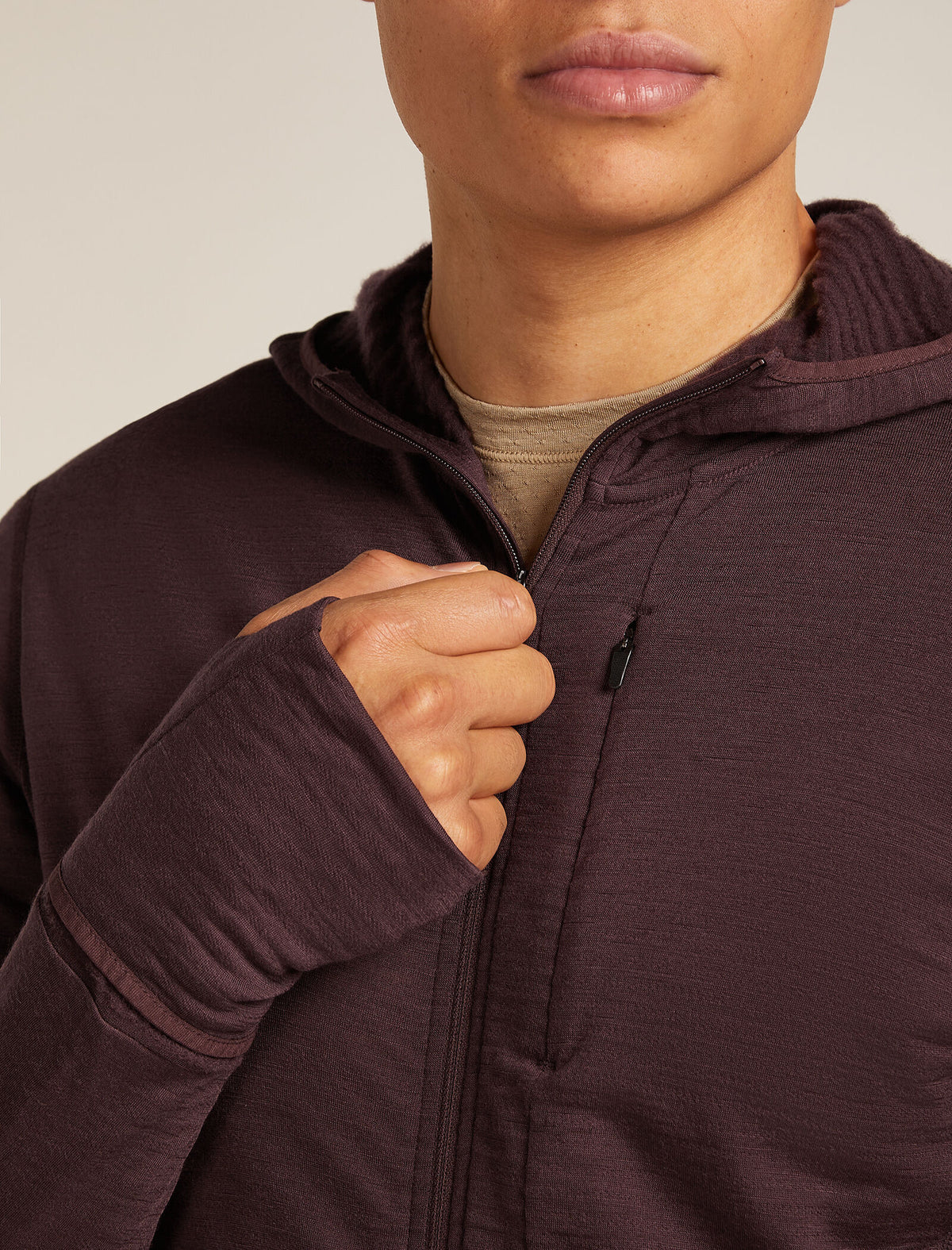 Men's 200 Descender Zip Hoodie Java - 6