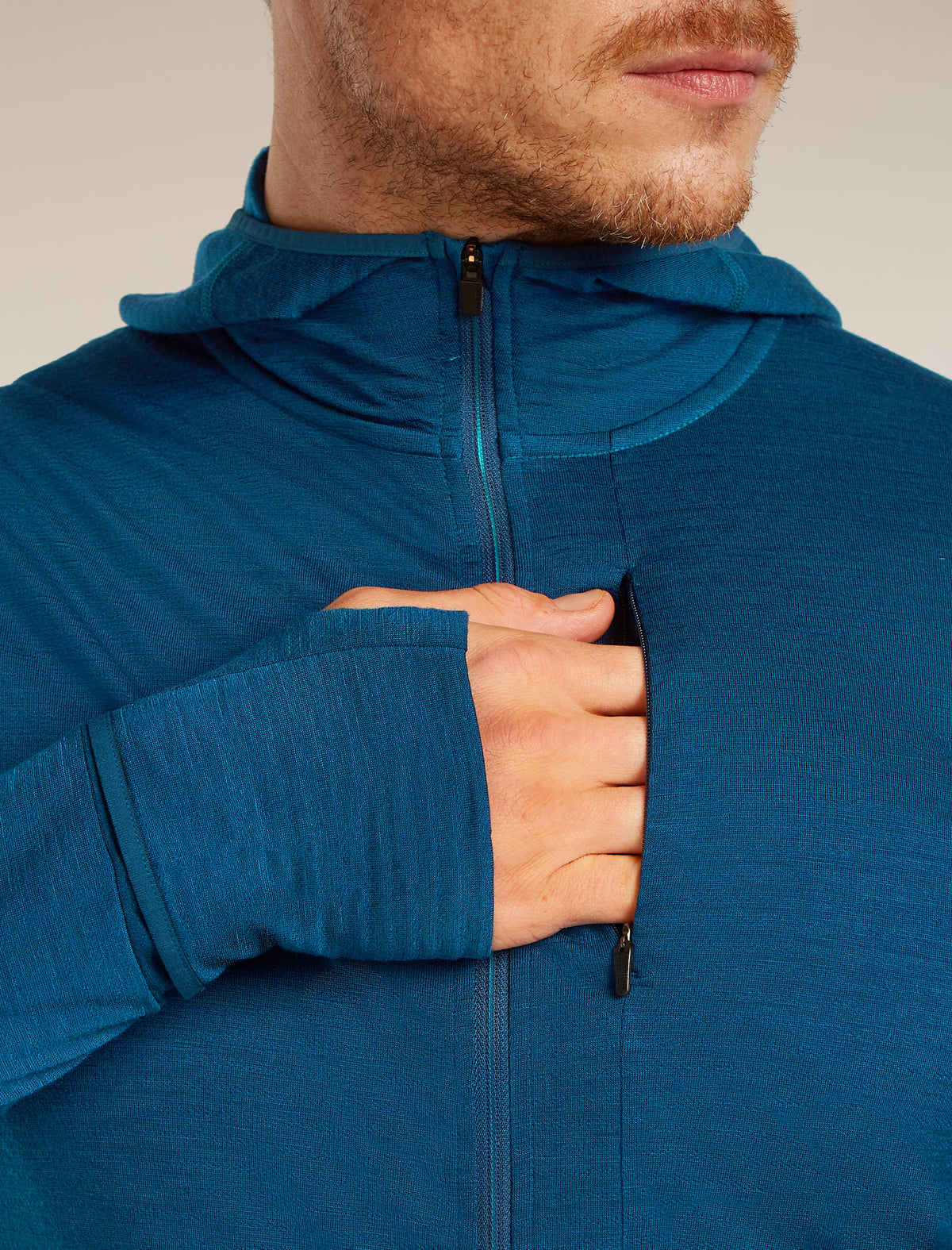 Sweat à capuche zippé 200 Descender  - 12