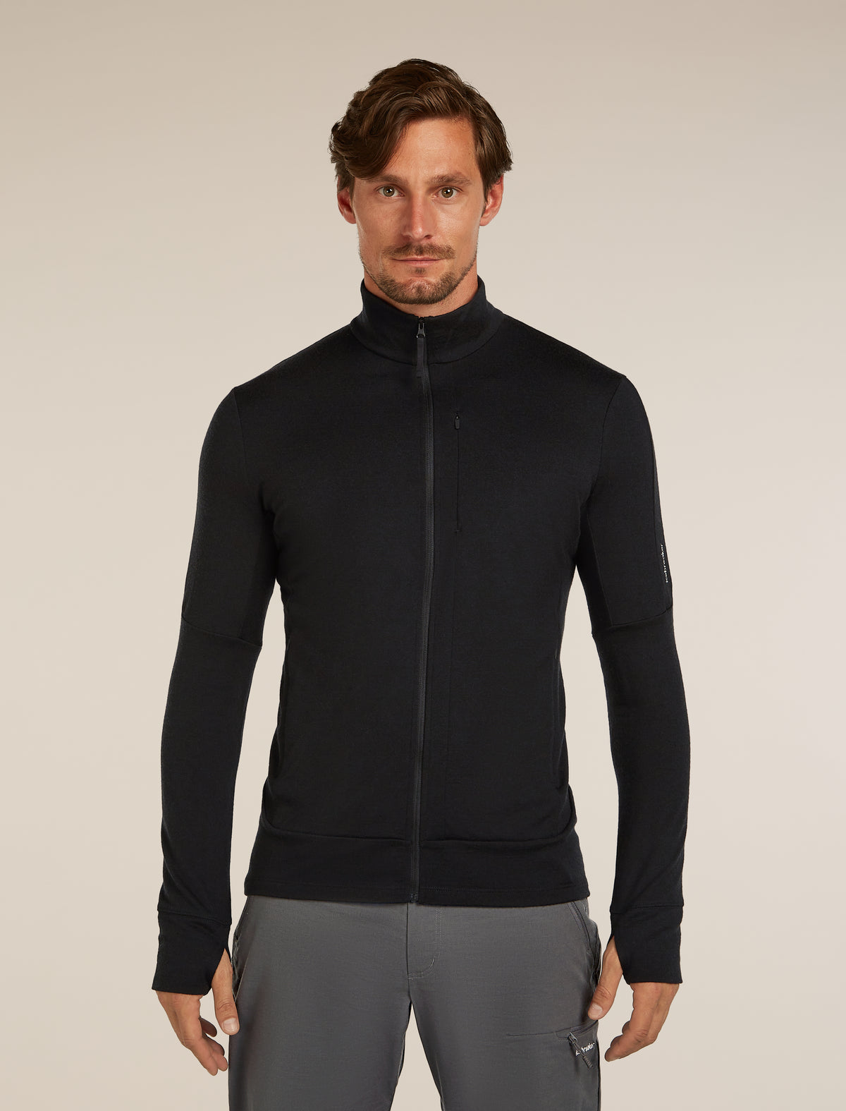 Men's 260 Quantum Long Zip Jacket Black - 1