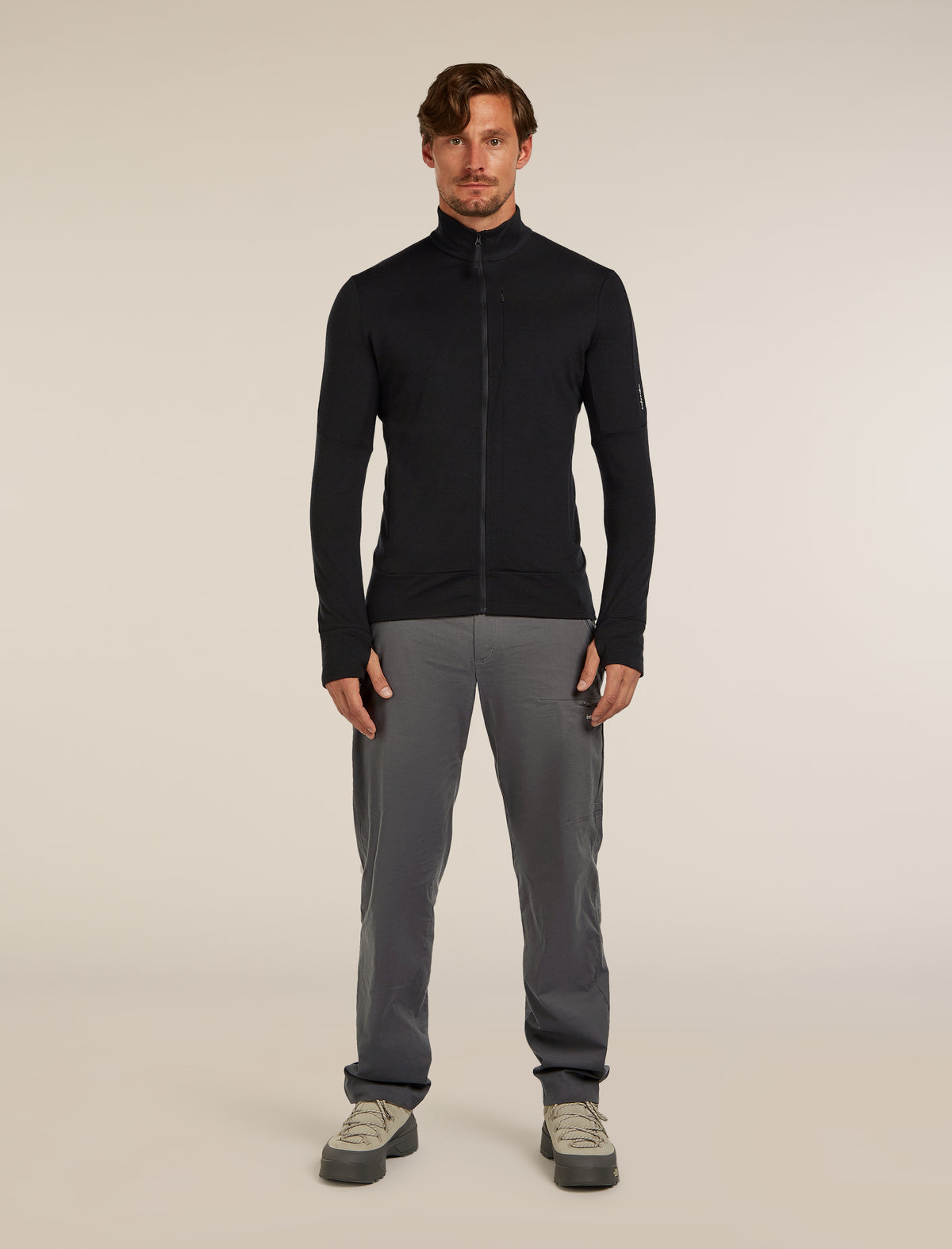 Men's 260 Quantum Long Zip Jacket Black - 3