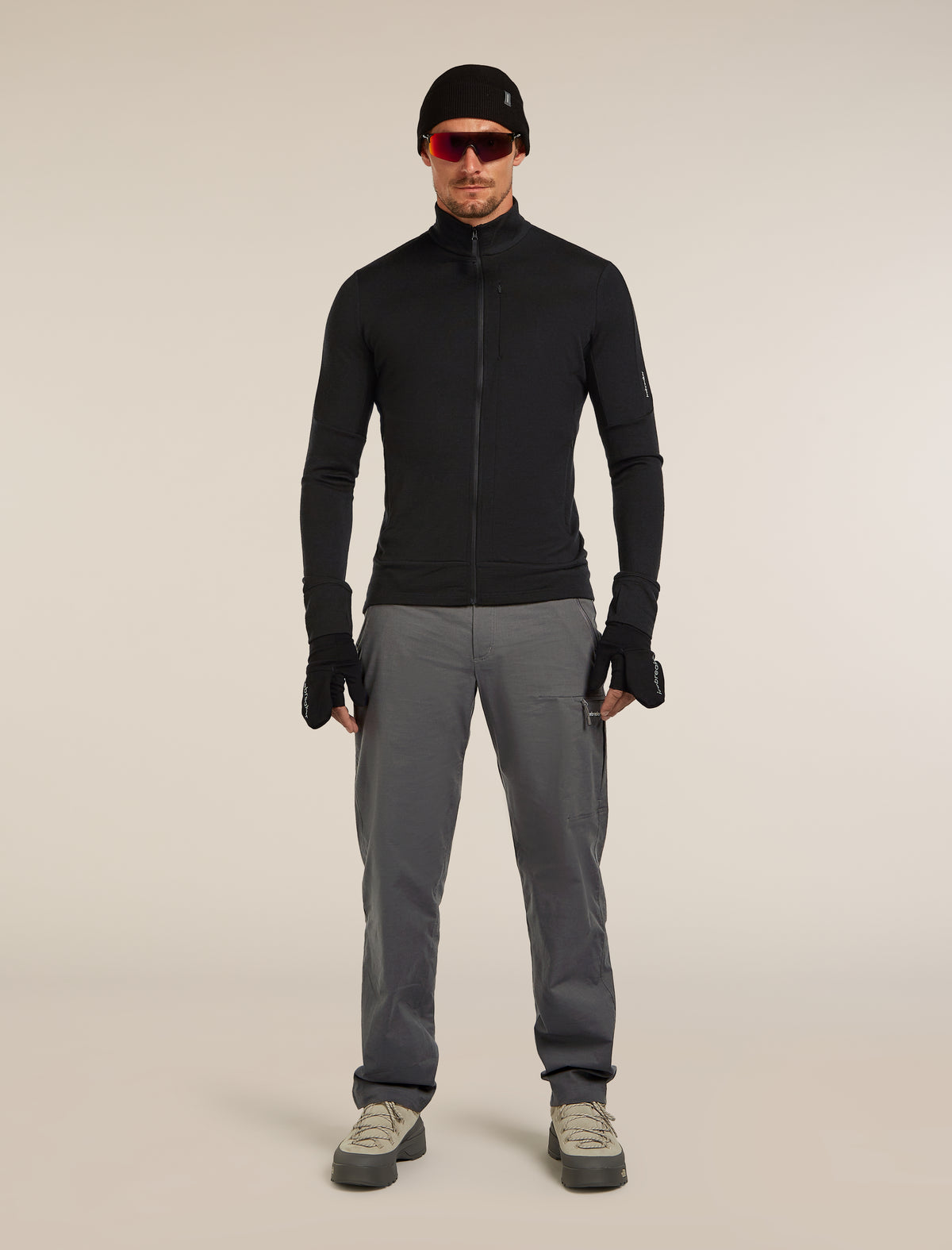 Men's 260 Quantum Long Zip Jacket Black - 4