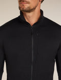 Men's 260 Quantum Long Zip Jacket Black - 5