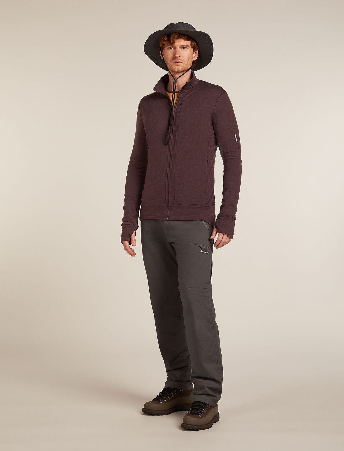 Men's 260 Quantum Long Zip Jacket Java - 4