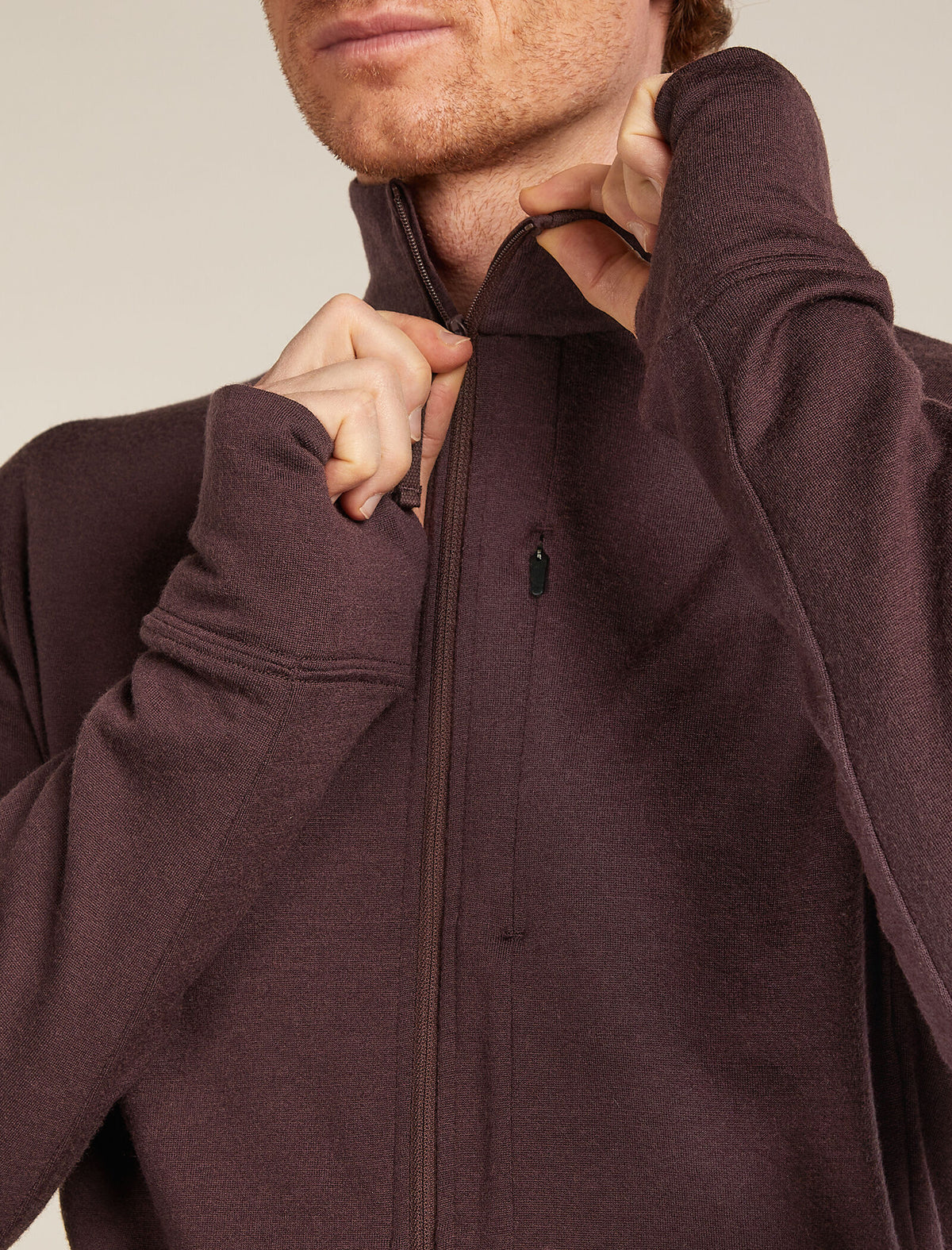 Men's 260 Quantum Long Zip Jacket Java - 6