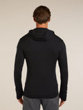 Men's 260 Quantum Zip Hoodie Black - 2