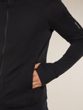 Men's 260 Quantum Zip Hoodie Black - 7