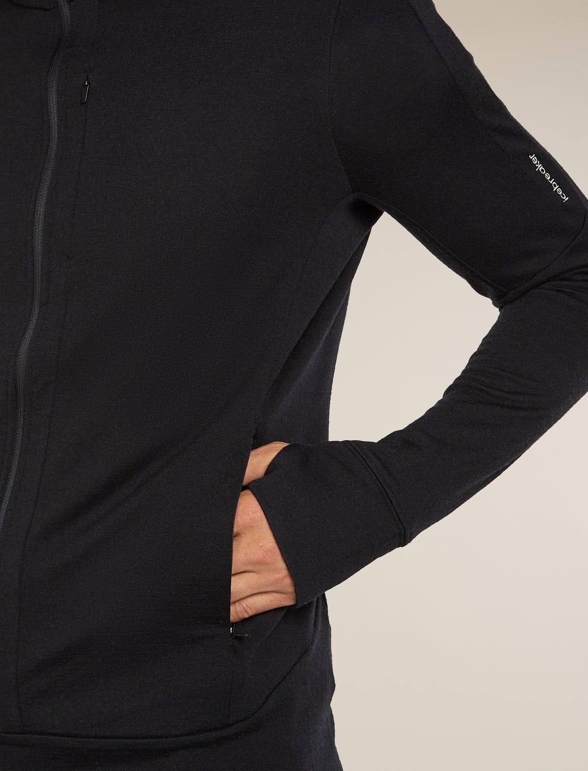 Men's 260 Quantum Zip Hoodie Black - 7