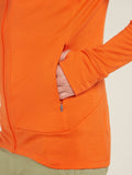 Heren 260 Quantum hoody met lange mouwen en rits van merinowol  - 4