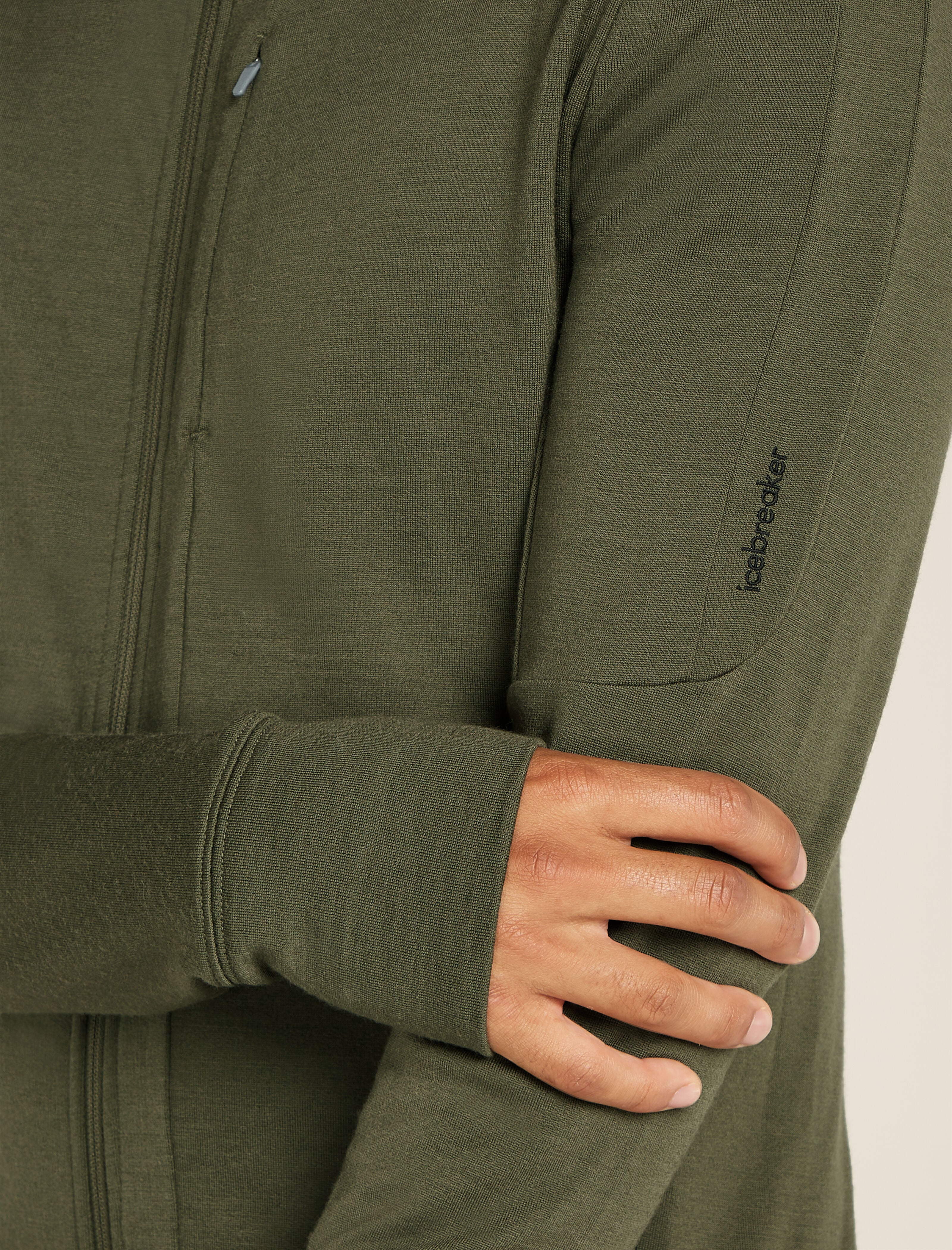 Men's Merino 260 Quantum Long Sleeve Zip Hoodie| icebreaker