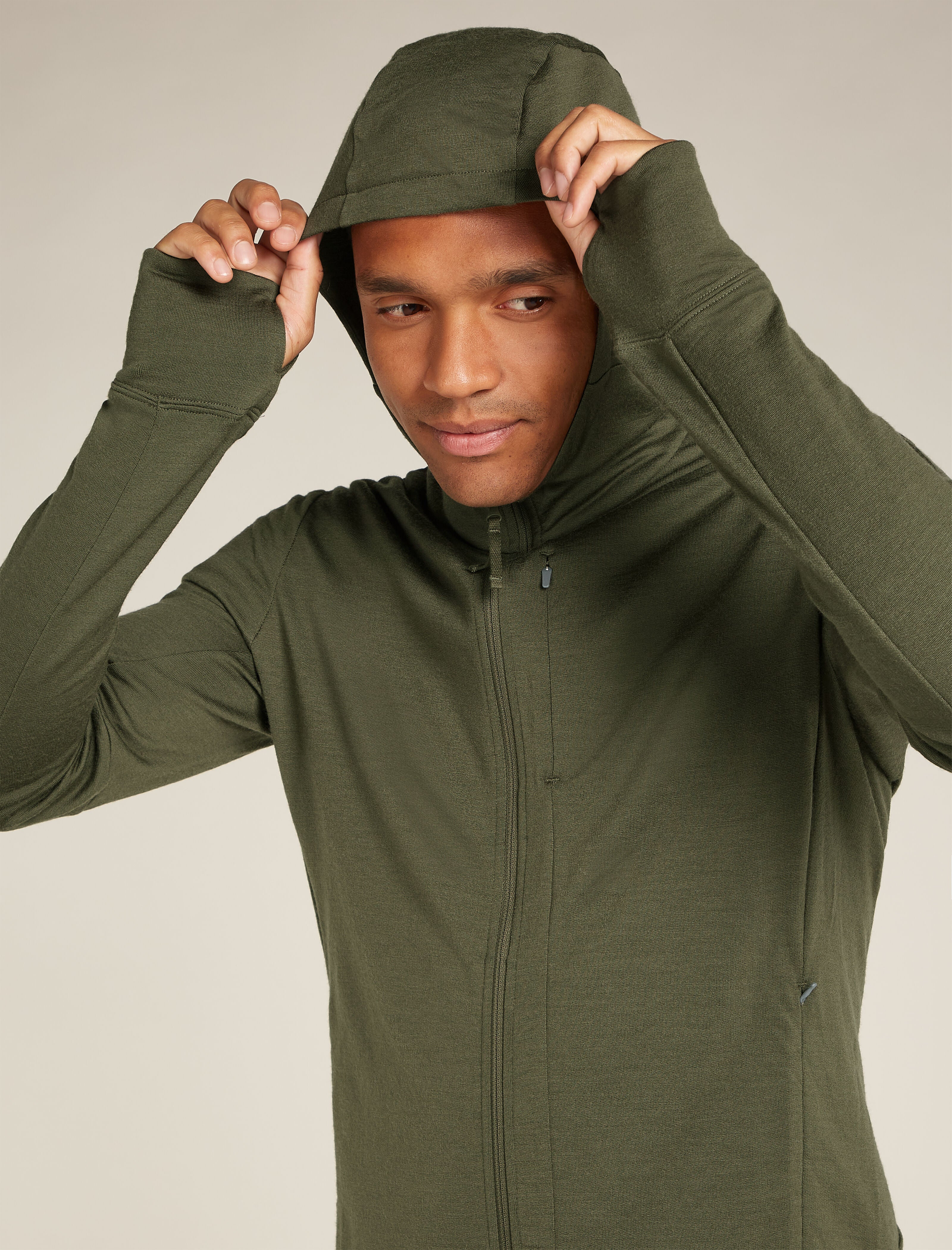 Men's Merino 260 Quantum Long Sleeve Zip Hoodie| icebreaker