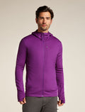 Men's Merino 260 Quantum Long Sleeve Zip Hoodie Passion - 1