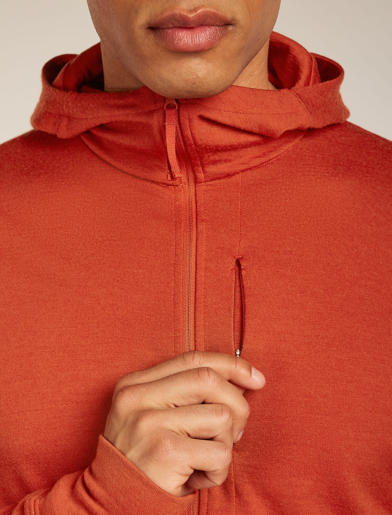 Men's Merino 260 Quantum Long Sleeve Zip Hoodie| icebreaker