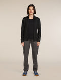 Women's 260 Quantum Long Zip Jacket Black - 3