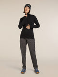 Women's 260 Quantum Long Zip Jacket Black - 4