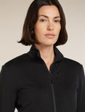 Women's 260 Quantum Long Zip Jacket Black - 5