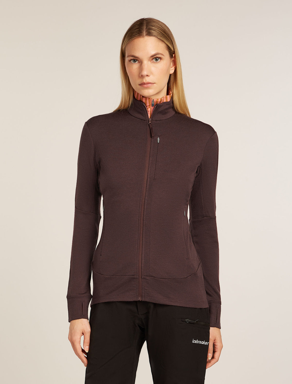 Women's 260 Quantum Long Zip Jacket Java - 1