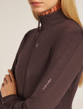 Women's 260 Quantum Long Zip Jacket Java - 5