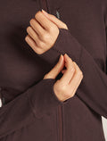 Women's 260 Quantum Long Zip Jacket Java - 6