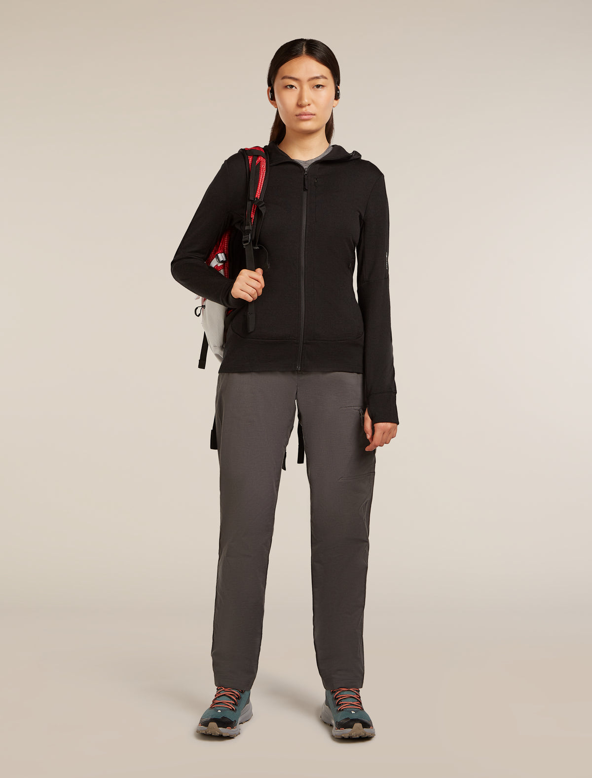 260 Quantum Hoodie mit Reißverschluss Damen  - 4