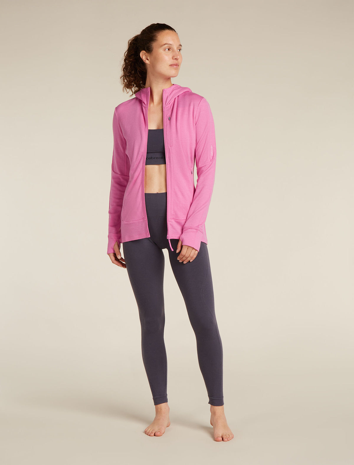 Merino 260 Quantum Zip-Hoodie Damen  - 3