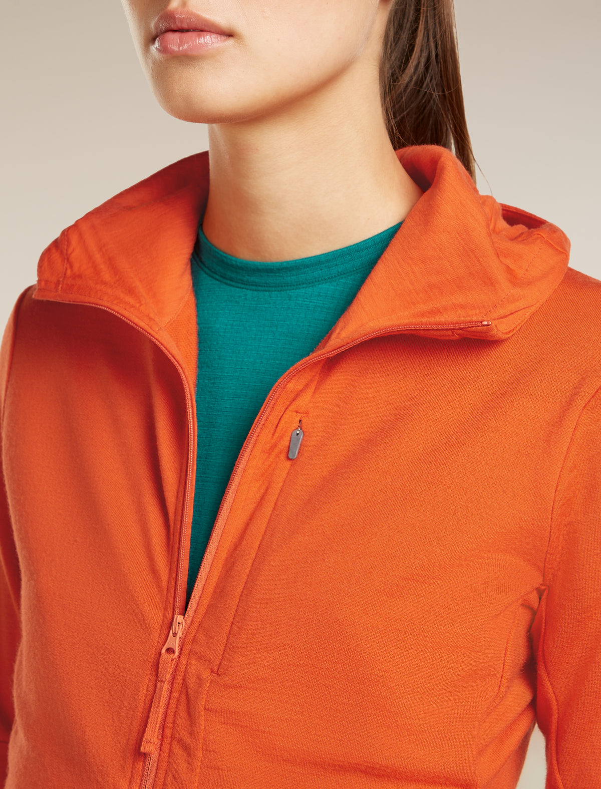 Felpa con cappuccio e zip 260 Quantum  - 6