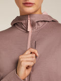 Women's 260 Quantum Zip Hoodie Summit/Blush - 10