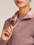 Women's 260 Quantum Zip Hoodie Summit/Blush - 7