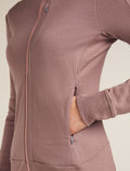 Women's 260 Quantum Zip Hoodie Summit/Blush - 9