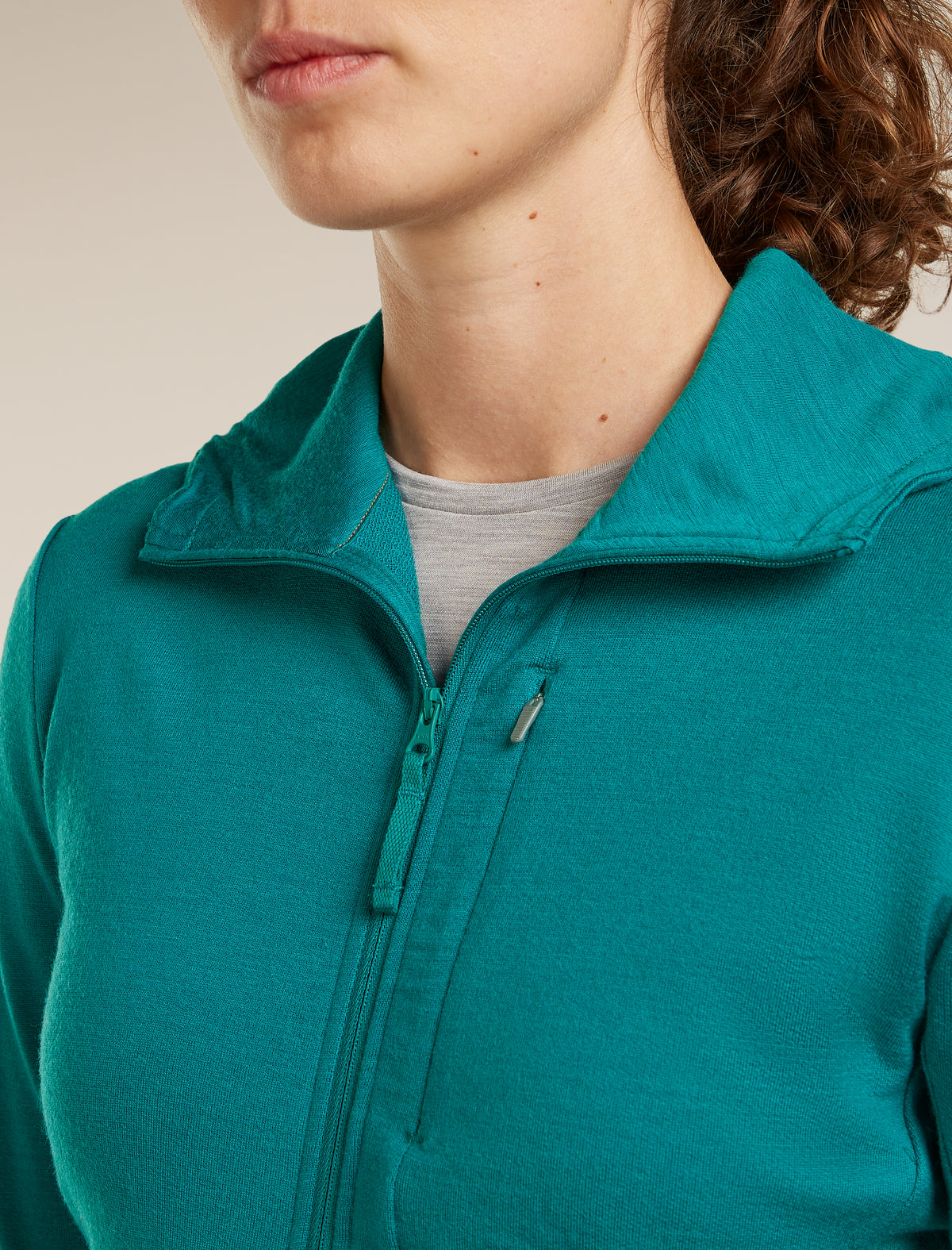 260 Quantum Zip Hoodie Tidal Teal - 6