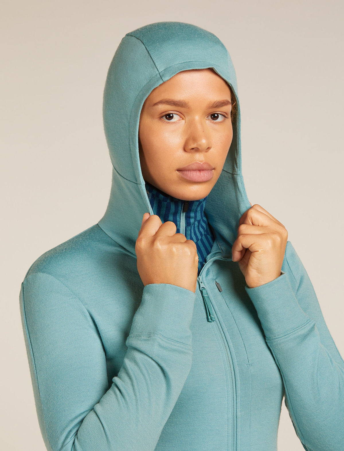 Women's 260 Quantum Zip Hoodie Hydro - 8