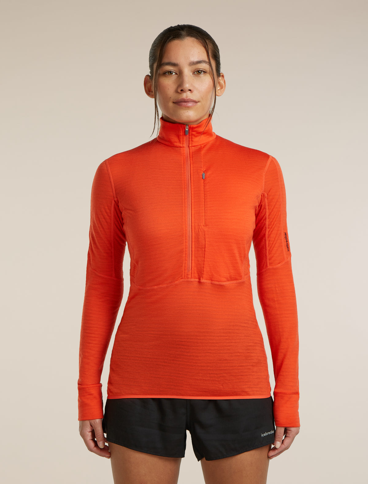 Maglia con zip corta 200 Descender  - 1