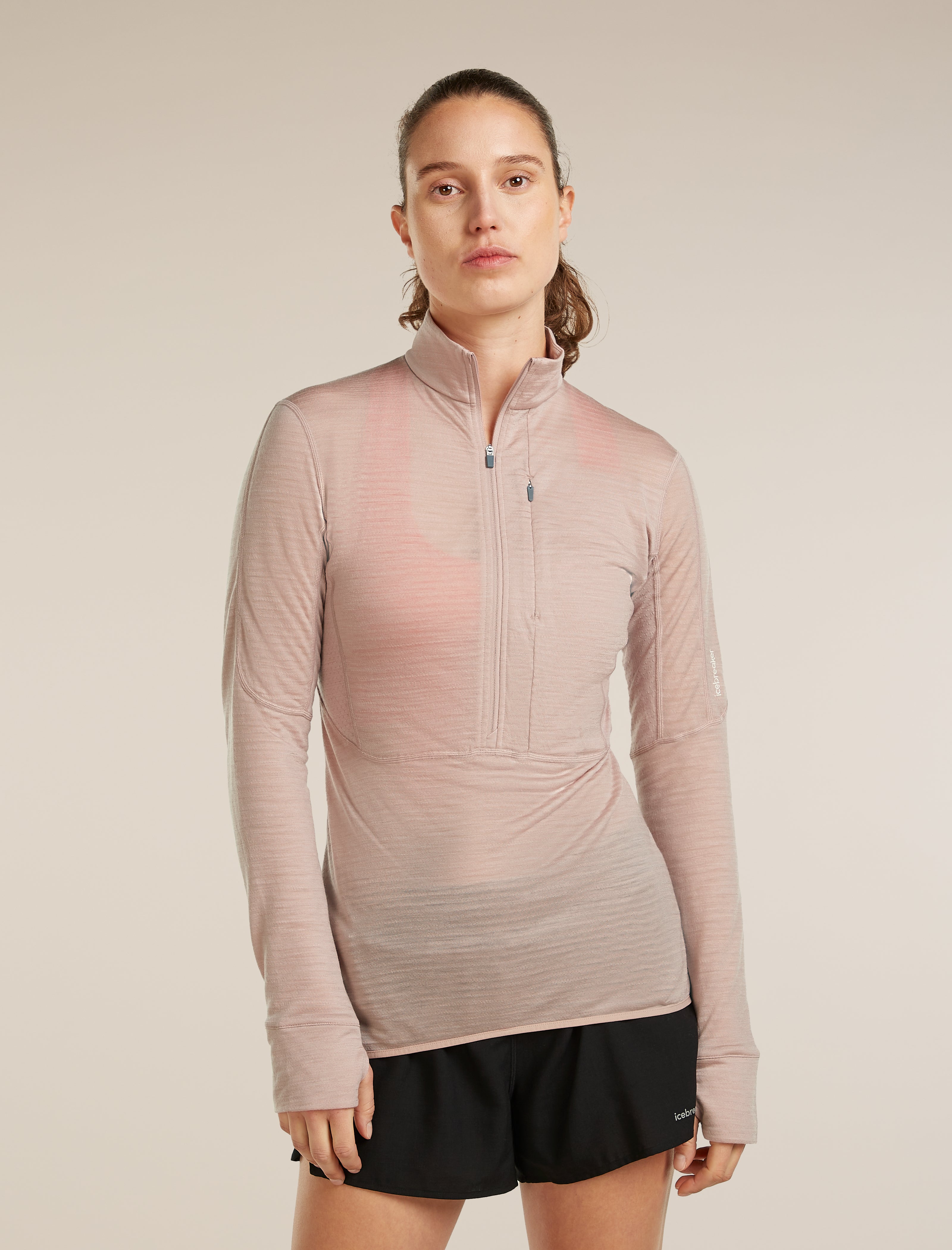 Women's Merino Blend 200 Realfleece™ Descender Long Sleeve Half