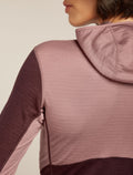 Women's 200 Descender Zip Hoodie Summit/Java - 10