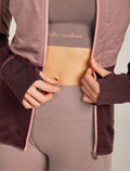 Women's 200 Descender Zip Hoodie Summit/Java - 6