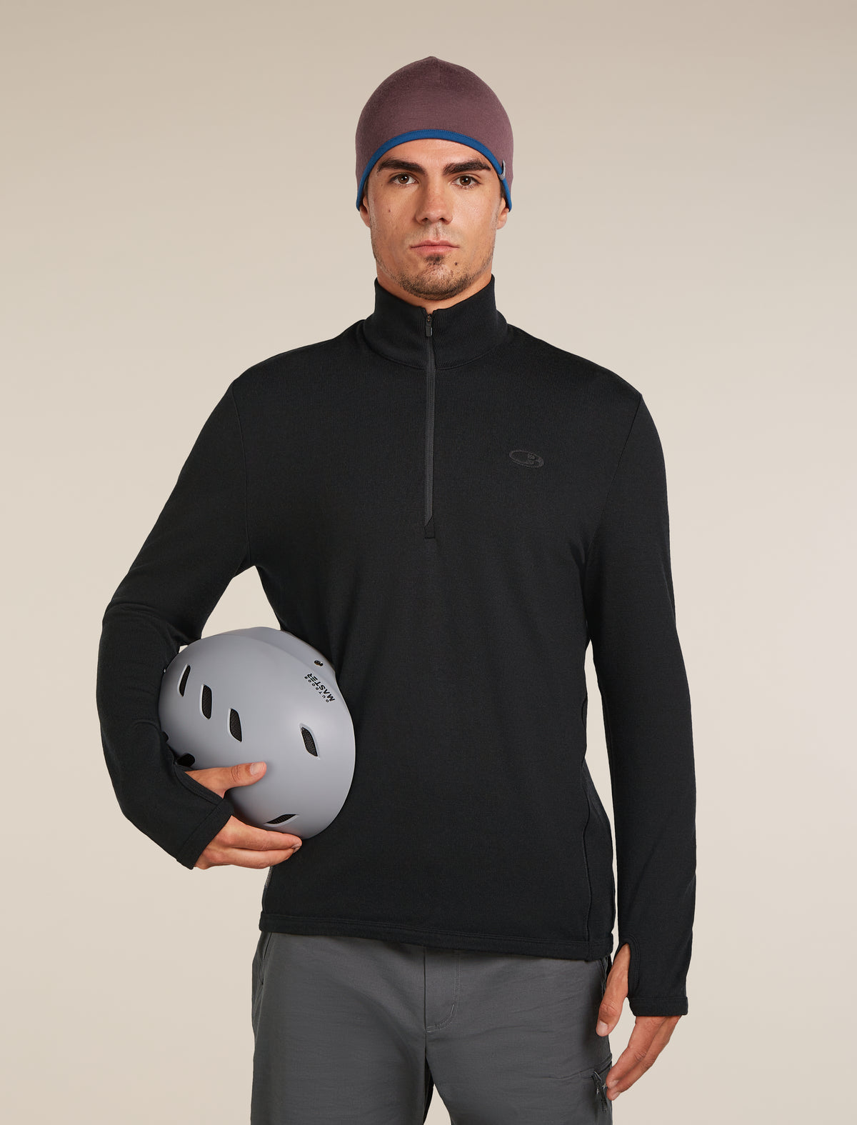 200 Oasis Wendbare Beanie Unisex  - 8