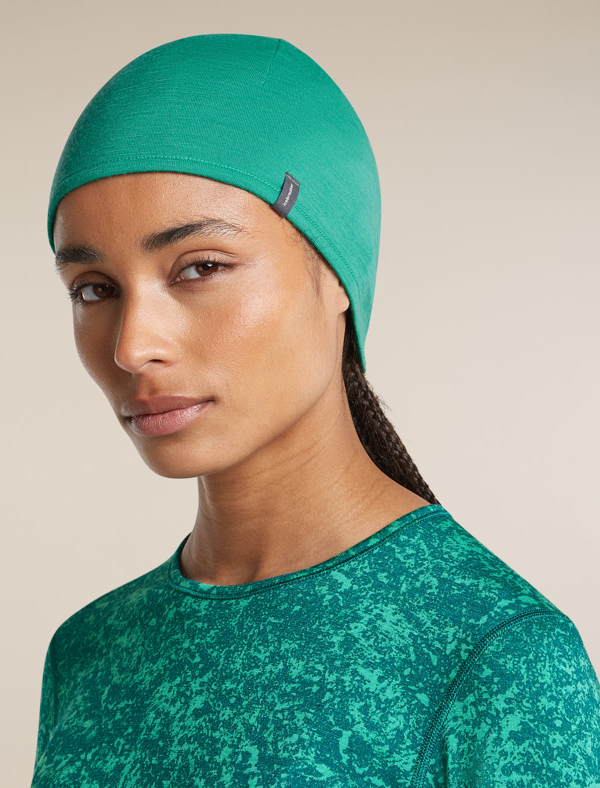 200 Oasis Reversible Beanie Tidal Teal/Fresh - 12