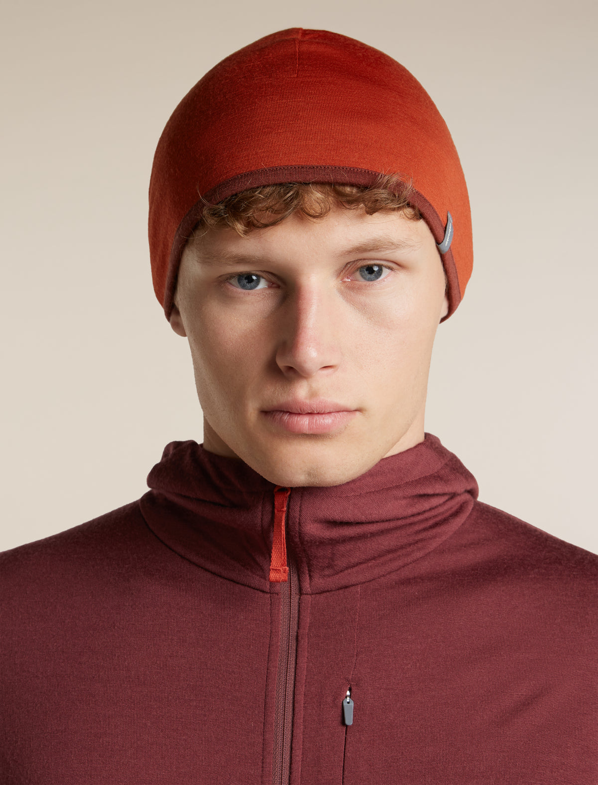200 Oasis Reversible Beanie Agate/Port - 1