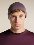 200 Oasis Reversible Beanie Dk Berry/Grey Plum - 8