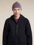 200 Oasis Reversible Beanie Dk Berry/Grey Plum - 10