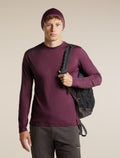 200 Oasis Reversible Beanie Dk Berry/Grey Plum - 5