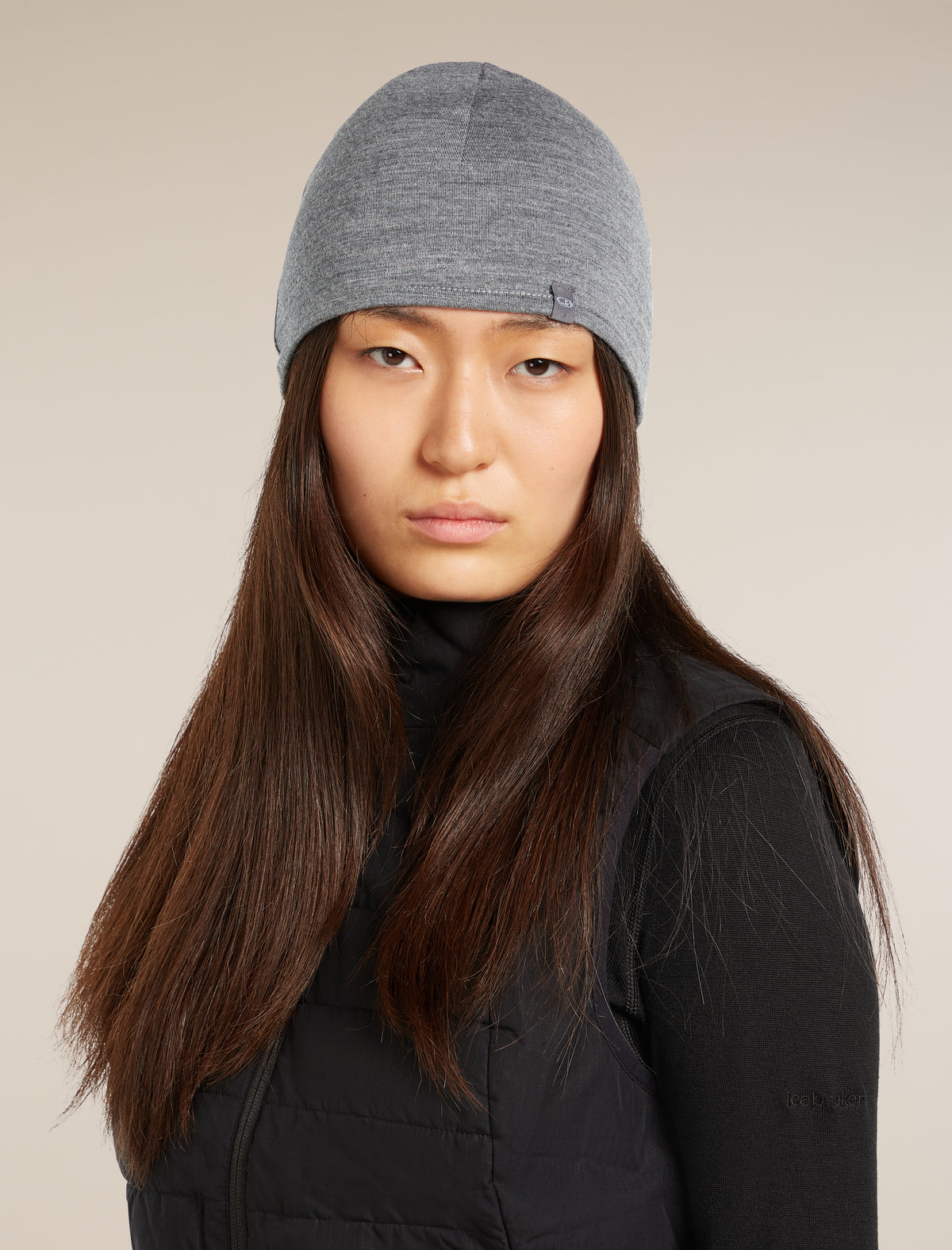 Gorro reversible 200 Oasis Black/Gritstone Heather - 8