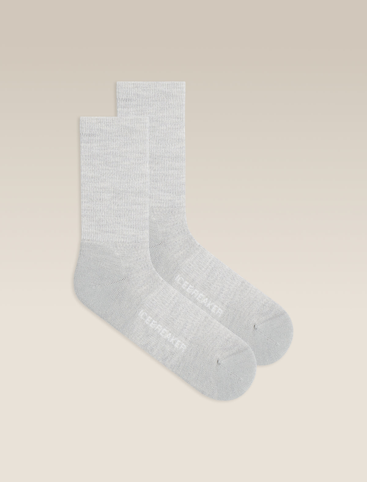 icebreaker® Dámské Ponožky Merino Lifestyle Light Crew Blizzard Heather Ženy - 1