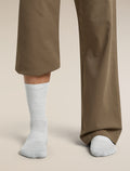Men Lifestyle Crew Socks Blizzard Hthr - 2