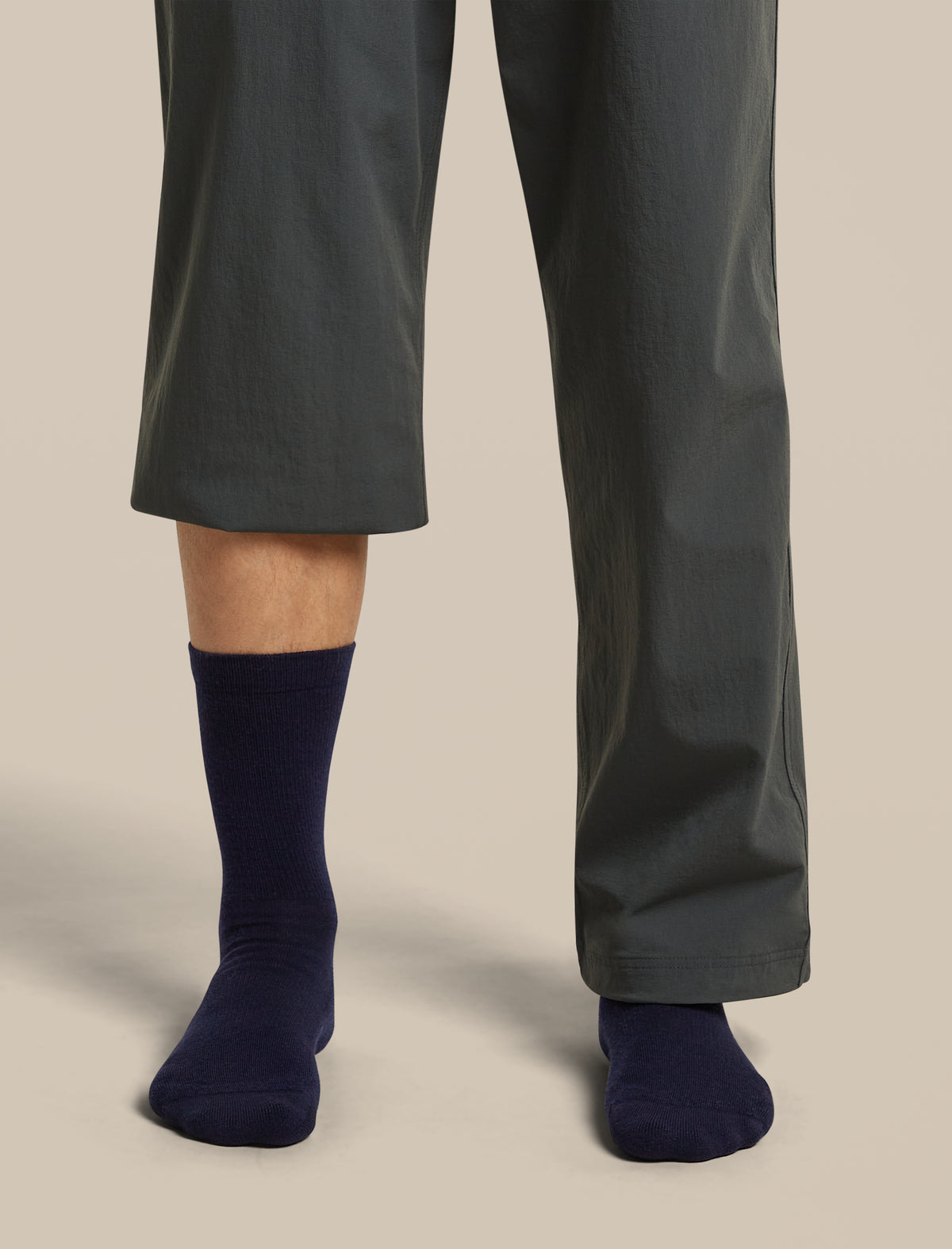 Men Lifestyle Crew Socks Midnight Navy - 2